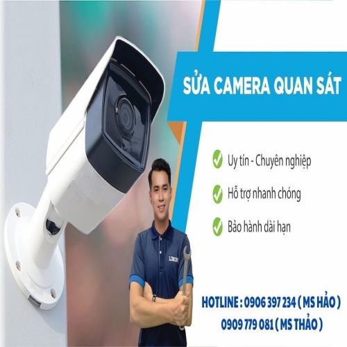SỬA CHỮA CAMERA QUAN SÁT TPHCM, Sửa camera giám sát tận nơi